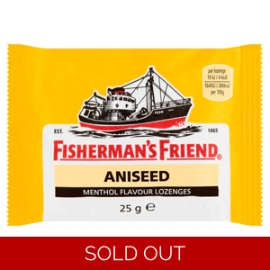 Fisherman's Friend Aniseed Menthol Flavour Lozenges 25g Packet